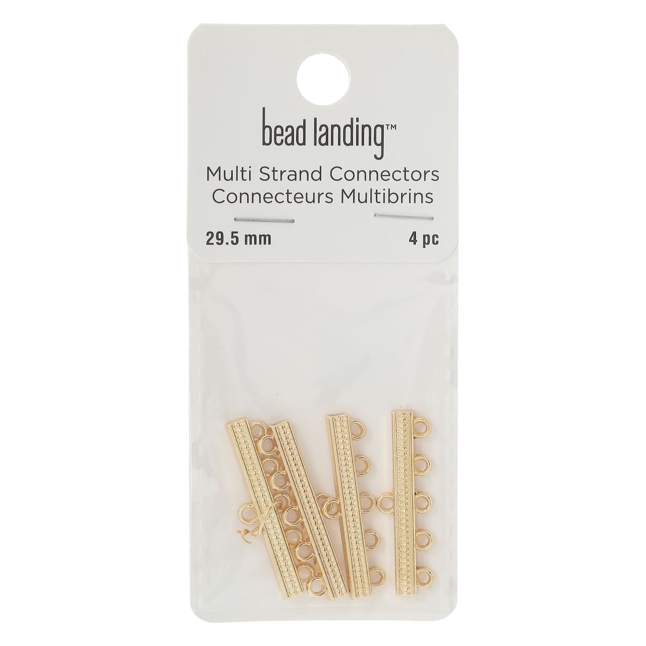 12 Packs: 4 ct. (48 total) Multi-Strand Connectors by Bead Landing™